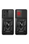 Tecno Spark 10 Pro Case Sliding Camera Protector Magnetic Stand Tank Protection - 3