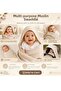 Baby Muslin 100% Cotton Towel Swaddle 80X80Cm Color Options Available - 4