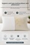 Sapphire Bamboo Liquid Waterproof Pillow Mattress Protector Cover |   2 Pieces 50X70 White with Zipper - 2