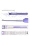 6.00 mm Tulip Etimo Murasaki Ergonomic Purple Crochet Hook + 1 Special Hook - 6