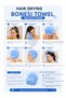 Hair Drying Cap Microfiber Towel Shower Cap Hair Cap Quick-Dry Soft Textured Hair Accessory Bath Cap Hair Care Products Women's Hair Accessories Practical Cap Towel - 8