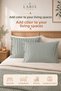 Striped Buttoned 2-Piece Pillowcase Cotton Decorative Pillowcase 50X70 cm 8 Color Options - 2