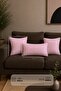 Bohemian Decorative Pillow and Cushion Cover 45X45 cm Powder Plain