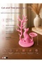 Cat and Tree Jewelry Stand – 15 cm Decorative Jewelry Organizer