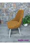 Halka Chair with Arms Model Kitchen and Living Room Chair Cover - 3