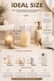 Cream Decorative Scented Soap Cup Arrangement Ambient Fragrance Stylish Design Bathroom Office Living Room Decor - 5