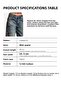 Women's Tint 4W6-8 Palazzo Fit Special Floral Embroidery Design Denim Jean - 6