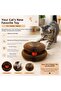 Accordion Cardboard Cat Toy, with Ball and Cat Grass Gift