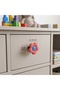 Children's Room Furniture Handle Cabinet Knob Rose No:49 - 2
