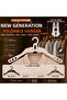 Folding Clothes Hanger 1 Pc New Generation Side-Opening Closet Organizer Space-Saving Hanger - 2