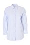 Light Blue Striped Woven Regular Beach Shirt Tbess26Go00015 - 4