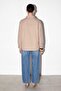Stone Gabardine Snap Fastener Denim Oversize Jacket Tdrss26Ce00014 - 3