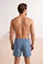 Indigo Lace-Up Regular Length Regular Fit Men's Swim Shorts Tmnss26Ds00006 - 3