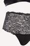 Black Lace Piece Plus Size Underwear Set Tbbss26Dg00001 - 8