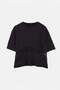 Siyah Dantel Detaylı Örme Büyük Beden Bluz TBBSS26AF00207 - 4