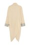 Taş Rengi Dokuma Oversize Maxi Plaj Kimono&Kaftan TBESS26LE00017 - 6