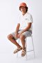 Ecru Boy's Polo Collar Knitted T-Shirt Tkdss26Ts00102 - 3