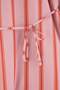 Pembe Kırmızı Poplin Çizgili Gömlek Pantolon Alt - Üst Takım TCTSS26US00083 - 8