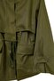 Haki Bel Bağlamalı Dik Yaka Oversize Midi Trençkot TWOAW27BM00009 - 7