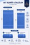 Women's / Men's Bath and Head Towel Bath Set 100% Cotton Bath Towel Set - 6