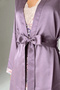 Satin Nightgown - Morning Gowns Set - 4