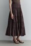 Layered Skirt Brown - 3
