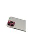 Iphone 13 pro max rainbow camera lens protection glass - dark red - 3