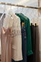 Business Class 15 Pieces 40 cm Plexiglass Transparent Gold Hook Clothes Hanger Coat Jacket Hanger - 7