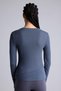 Cotton Slim Fit Crew Neck Sportsman Modal Long Sleeve T-Shirt G6235Ax26Sm - 6