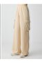 Stone High Waist Wide Leg Glitter Knitted Trousers - 4