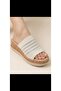 Cork Sole Knitwear Slippers- 200 - 2