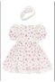 Girl baby 36357pr short sleeved lace dress - 2