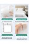 4 PCS Disposable Bed Sheet Set , Travel Bedding with Quilt Cover & Pillowcases - 5