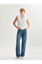 Regular Fit Cotton Blended Sleeveless Padded Rhinestone Shirt - 2