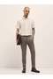 Men's Solid Slim Fit Formal Trouser - 5
