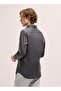 Men's Charcoal Tailored Fit Solid Formal Shirt for Every Occasion - 3