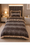 Single Ruffled Duvet Cover Set Leopard |   Leo |   Duvet Cover |   2 Pieces |