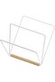 3-Arm Folding Dish Towel Holder,Kitchen Countertop Drying Rack,Dishcloth Rag Organizer,White - 4