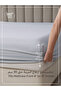 Fitted Sheet Set – 90x200 cm Single Size, 1 Sheet + 1 Pillowcase, 30 cm Deep Pocket - 5