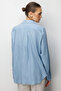 Women's Relaxed Fit Classic Collar Linen Woven Long Sleeve Shirt Blouse 26Yekl02026 - 8