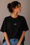 Women's Printed Oversize T-Shirt 100% Cotton |   Comfortable Fit Short Sleeve Shirt - 2