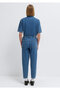 Doria Iconic Shaded Indigo Blue Jean Jumpsuit 101265-A1577 - 6
