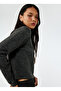 Long Sleeve Buttoned Crew Neck Sweater Cardigan