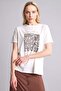 Regular Fit Crew Neck Animal Pattern Short Sleeve T-Shirt H6513Ax26Sm - 3