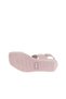 Dusty Rose Leather Women's Wedge Heeled Sandals 01Wa0400 - 5