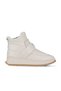 Beige Leather Women's Wedge Heeled Boots 01Wa7403-502