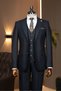Exclusive Vest Suit Navy Blue - 4