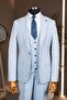 Vest Suit Blue