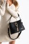 Sn 1438 Women's Shoulder Bag Handbag Arm Bag Daily Mosaic Black - 4
