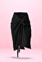 Pareo Black Tied 80X140Cm - 5